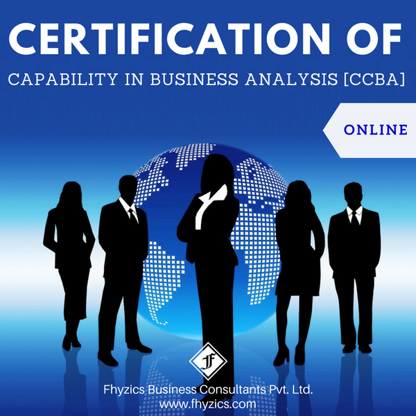 Certification of Capability in Business Analysis [CCBA] - Online