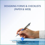 Designing Forms & Checklists (Paper & Web)
