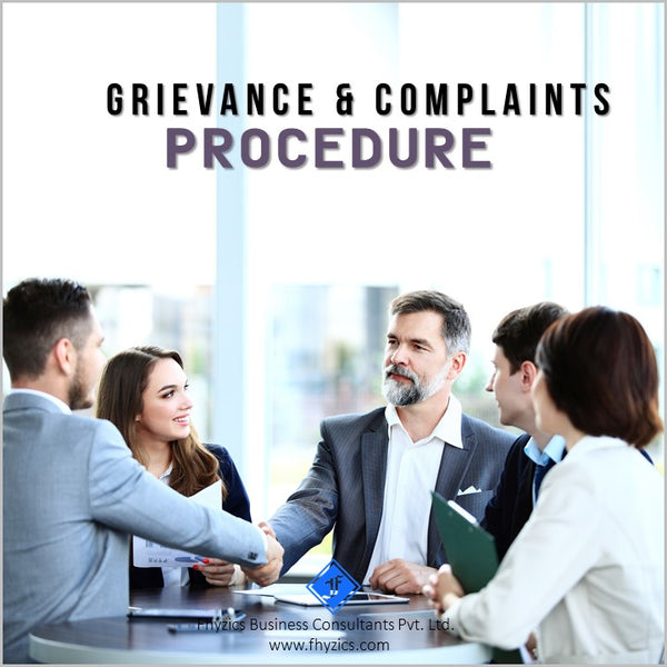 SOP-HR-012 : Grievance and Complaints Procedure