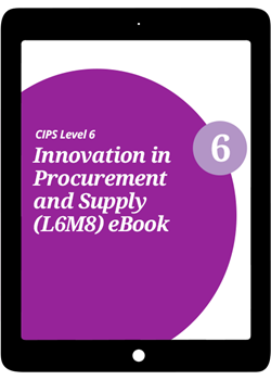 L6M8 Innovation in Procurement and Supply (ELECTIVE) - eBook
