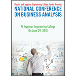 National Conference on Business Analysis [Professionals Only]