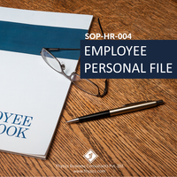 SOP-HR-004 : Employee Personal File