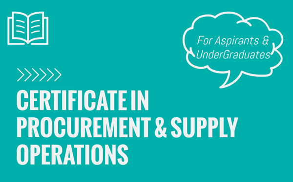 Certificate in Procurement and Supply Operations - L2